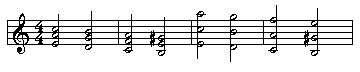 Close - Open position in second inversion