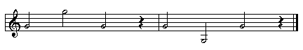 Intervals of an octave