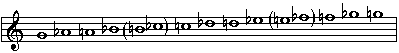 Natural and Flat Notes on string 3